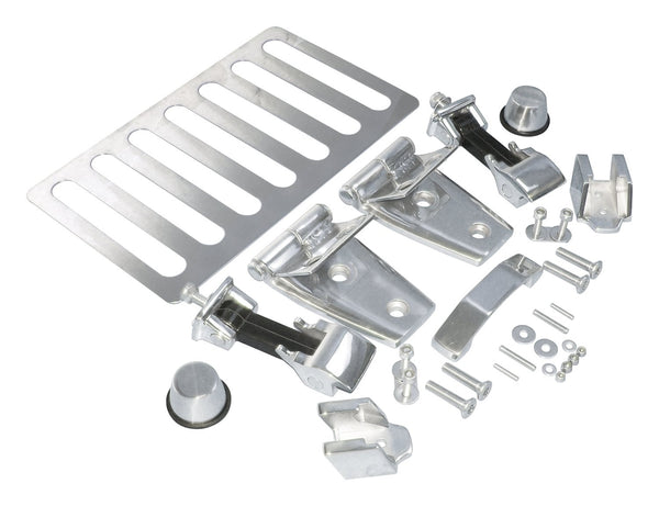 RT Offroad 7-Piece Chrome Plastic Grille Inserts for Jeep JK Wrangler
Snap-In Pieces Hood Appearance Set (RT34077)