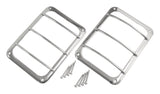 Stainless Steel Tail Light Guard Set for 07-18 Jeep JK Wrangler
Incl. Hardware (RT34081)