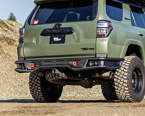 Ironman 4x4 2010+ Toyota 4RUNNER Raid Series Rear Bumper Kit - NO Lights - RTB078K-NN