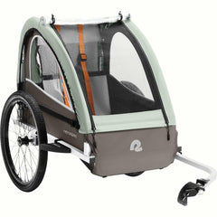 Retrospec 20" Mint Rover Plus Single Kids Bike Trailer | Mint