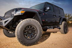 Raptor 2018+ Wrangler JL Unlimited 4 Door Blk Cab Length Rt Steps