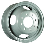 RTX GREY STEEL DUALLY WHEEL 16X6.5 8-165.1 CENTER BORE 117 +125 MM