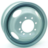 RTX GREY STEEL DUALLY WHEEL 16X6 8-165.1 +136MM CENTER BORE 124.1