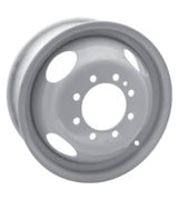RTX GREY STEEL DUALLY WHEEL 16X6 8-165.1 +136MM CENTER BORE 121.3