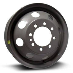 RTX Grey Steel Dually Wheel 16X6 8-165.1 +130MM Center Bore 124.1