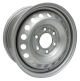 RTX GREY STEEL WHEEL 16X7 6-139.7 +55MM CENTER BORE 93.1