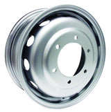 RTX GREY STEEL DUALLY WHEEL 16X6 6-180 +109MM CENTER BORE 139
