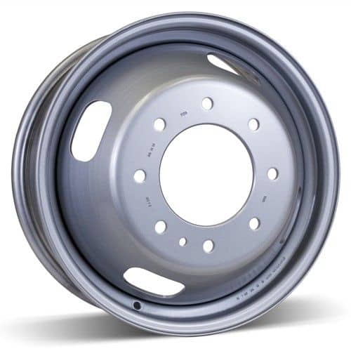 RTX Grey Steel Dually Wheel 17X6.5 8-200 +141MM Center Bore 142