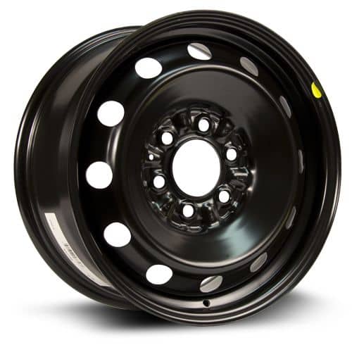 RTX Black Steel Wheel 17X7.5 6-135 +44MM Center Bore 87.1