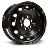 RTX Black Steel Wheel 17X7.5 6-135 +44MM 87.1 Center BORE (RTXX47756)
