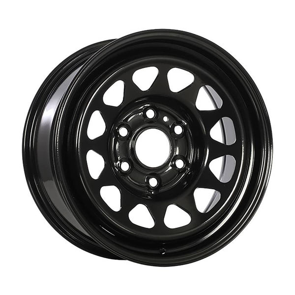 RTX Black Steel Wheel 17X8 6-139.7 Center Bore 131 +24MM