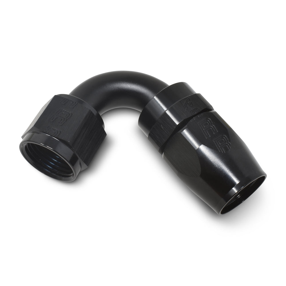 Russell Performance Raccord de boyau pivotant à plein débit 120 degrés -6 AN - noir