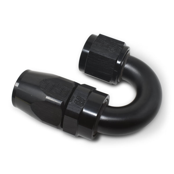 Russell Performance Raccord de boyau pivotant à plein débit 180 degrés -6 AN - noir
