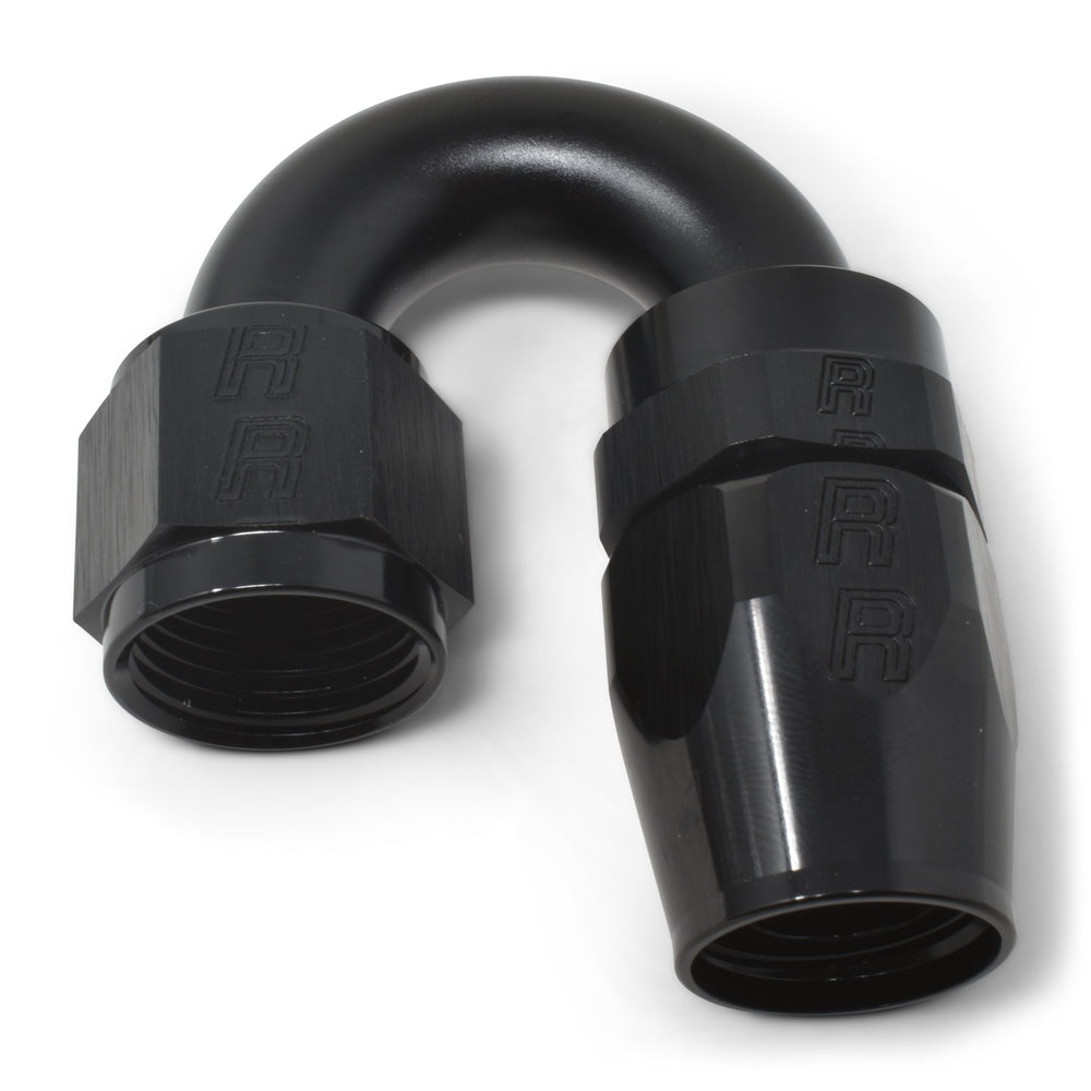 Russell Performance Raccord de boyau pivotant à plein débit 180 degrés -8 AN - noir