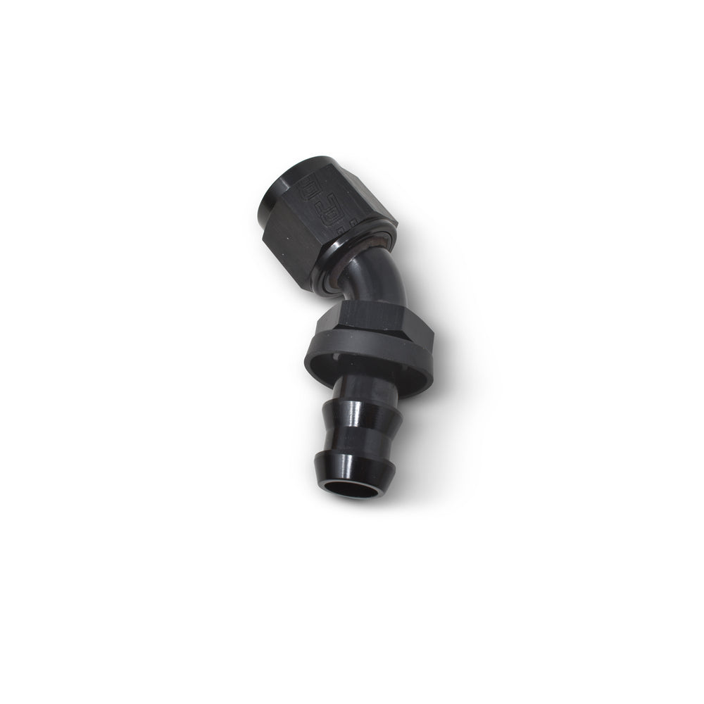 Russell Performance Raccord de boyau Twist-Lok 45 degrés -10 AN (noir)