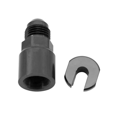 Russell Performance Raccord -6 AN mâle à raccord rapide SAE 1/4 po femelle (noir, unité)
