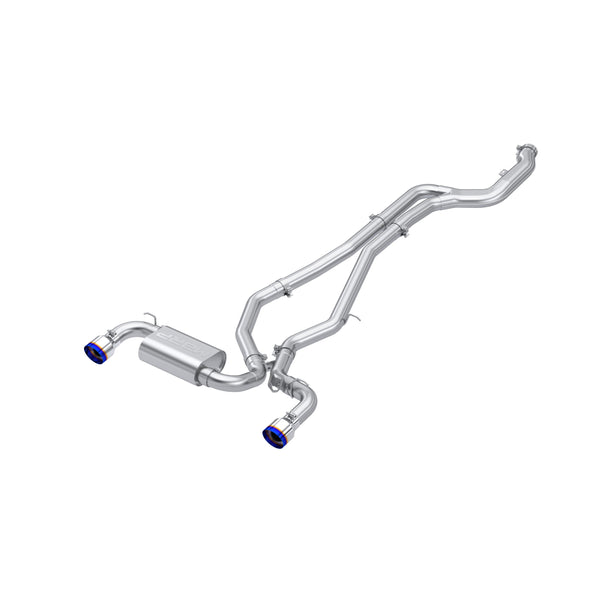 MBRP 3in Cat-Back. Dual Rear Exit. T304. BE Tips (S43003BE)