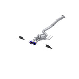 3in Cat-Back. Dual Center Rear Exit. T304. BE Tips