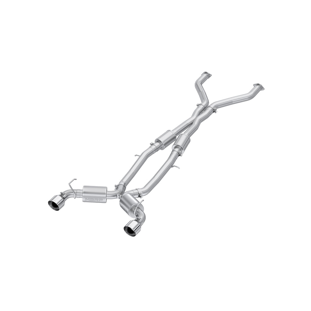MBRP 3in. Cat-Back. Dual Rear Exit. T304 — 2023+ Nissan Z