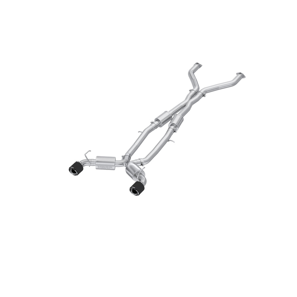 MBRP 3in. Cat-Back. Dual Rear Exit. T304 CF — 2023+ Nissan Z