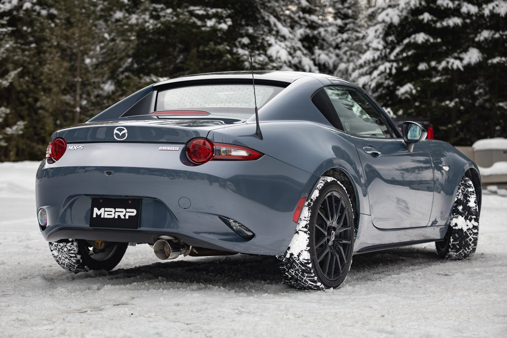 MBRP 2.5in Axle-Back, Single Rear, AL, Race.