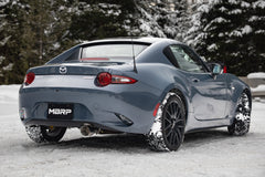 MBRP 2.5in Axle-Back, Single Rear, AL, Race.