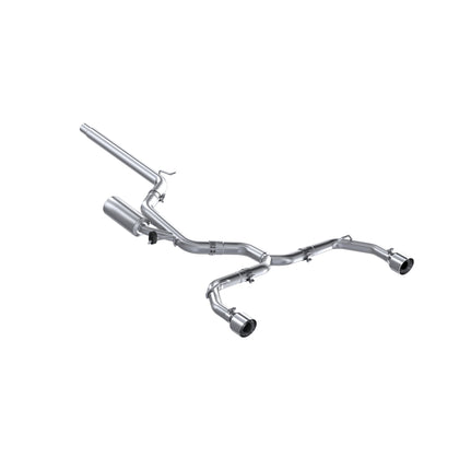 3in. Cat-Back. 2.5in. Dual Split Rear. T304
