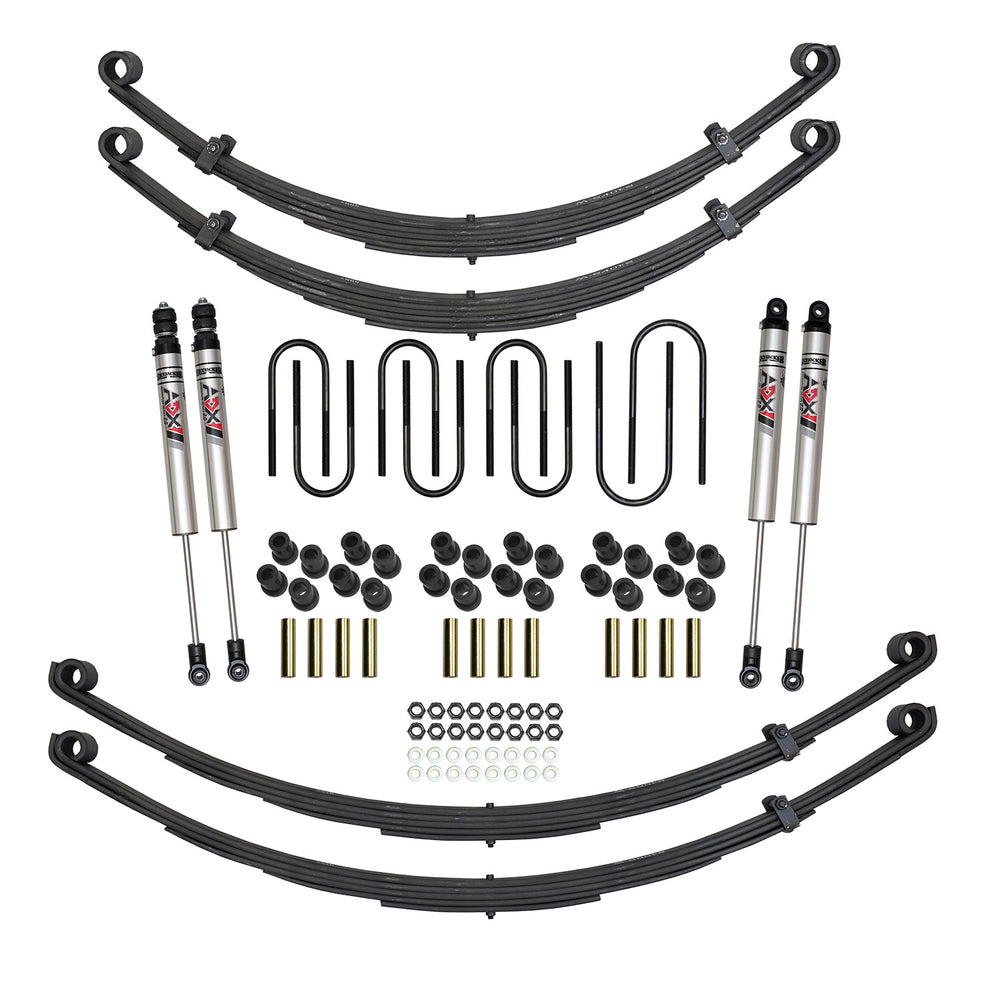 Skyjacker 4 in. Suspension Lift Kit With ADX M2.0 Aluminum Monotube Shocks (S471WK-XM)