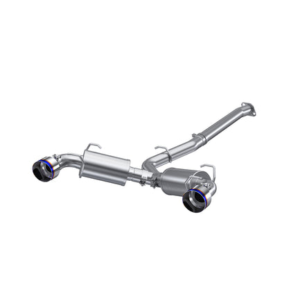 3in. Cat-Back. Dual Split Rear. T304. BE Tips