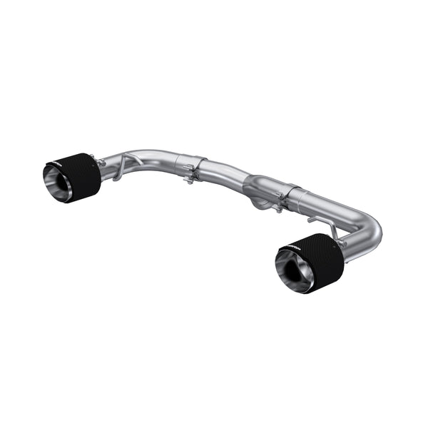 MBRP 2.5in. Axle-Back. Dual Rear. T304. CF — 2022+ Subaru BRZ