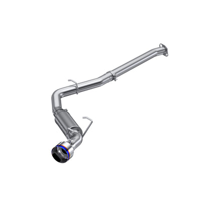 3in. Cat-Back. Single Rear Exit. T304 with BE Tip