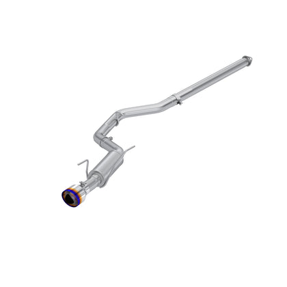 3in. Cat-Back. Single Rear Exit. T304 with BE Tip
