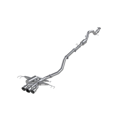 3in. Cat-Back. Triple Centre Rear Exit. T304