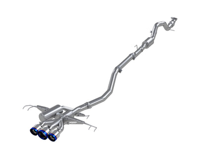 3in. Cat-Back. Triple Centre Rear Exit. T304. BE