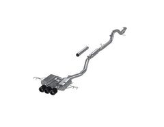 MBRP 3in. Cat-Back. Triple Centre Rear Exit. T304 CF — 2023-2026 Honda Civic, select trims (S49023CF)