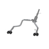 MBRP Cat-Back Exhaust — 2019-2026 Chevrolet Silverado 1500 (MBRS50043CF) - image 3