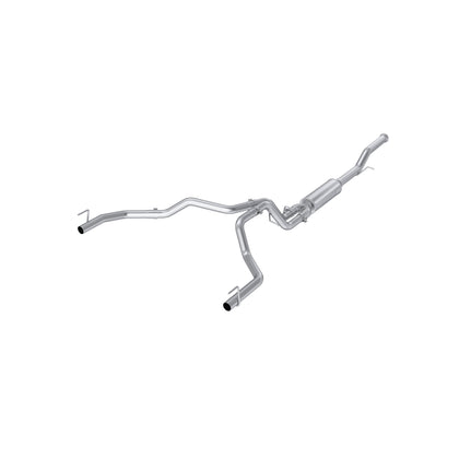 MBRP 3-Inch Cat-Back, 2.5-Inch Dual Split Rear, T304, Street.