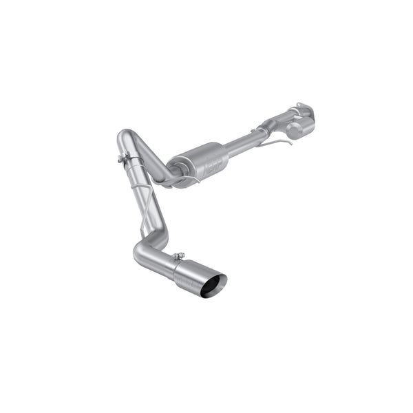 MBRP 3in. Cat-Back. Single Side Exit. T304 — 2019-2026 Chevrolet Silverado 1500, GMC Sierra 1500, select trims (S5019304)