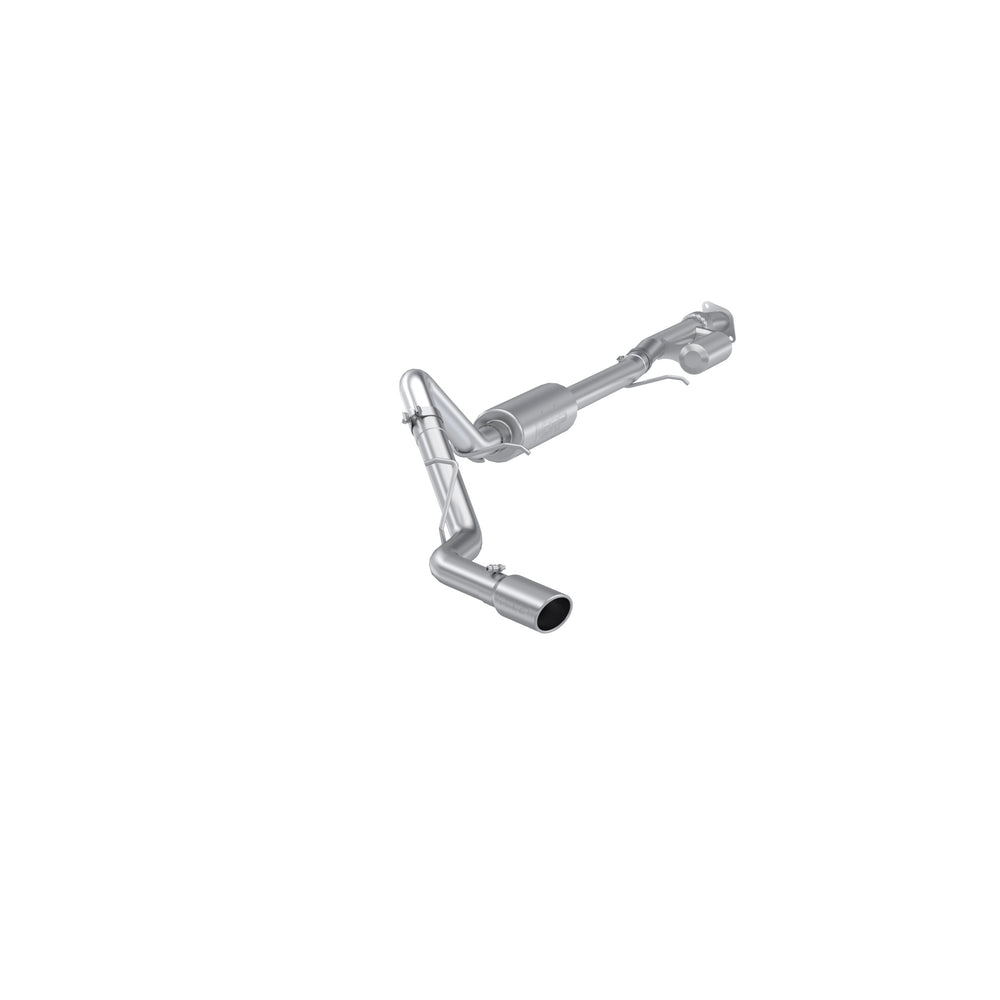 MBRP 3in. Cat-Back. Single Side Exit. AL — 2019-2026 Chevrolet Silverado 1500, GMC Sierra 1500, select trims (S5019AL)
