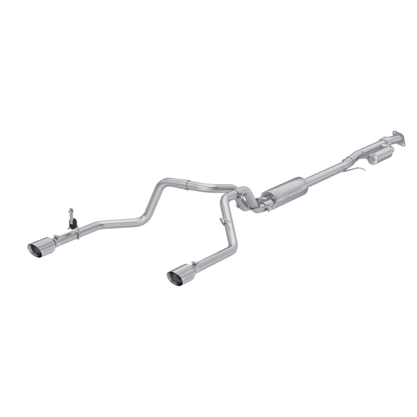 MBRP 3in. Cat-Back. 2.5in Dual Rear.T304 — 2019-2026 Chevrolet Silverado 1500, GMC Sierra 1500, select trims