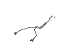 MBRP 3 in. Cat-Back, 2.5in. Dual Split Rear Exit, AL — 2021-2026 Chevrolet Suburban, GMC Yukon, select trims (S5059AL)