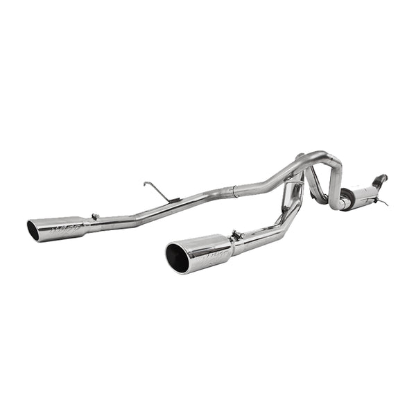 MBRP 2.5in. Cat-Back. Dual Rear Exit. T409 — 2009-2012 GMC Canyon