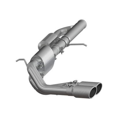 3in. Cat-Back. Pre-Axle Dual Side Exit. T409
