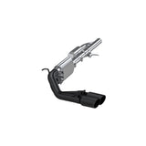 3in. Cat-Back. Pre-Axle Dual Side Exit. BLK (S5081BLK)
