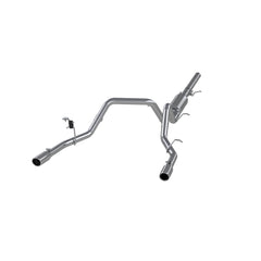 MBRP 3in. Cat-Back. 2.5in. Dual Split Rear Exit. AL (S5084AL)