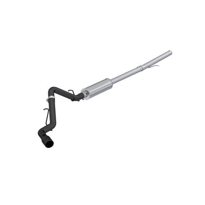 MBRP Inc. 2019+ Silverado/ Sierra 1500 3In Cat Back Exhaust Single Side Black As