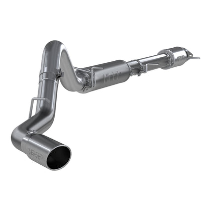 MBRP Inc. 2020+ 2500/3500Hd/Silverado/Sierra Aluminized Steel 4 In Cat Back Single Side Exit (Street Version)