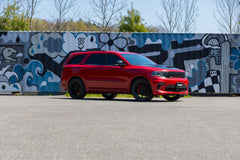 MBRP 3in Cat-Back, Dual Rear Exit, T304, CF Tips, Street — 2011-2026 Dodge Durango, select trims (S51073CF)