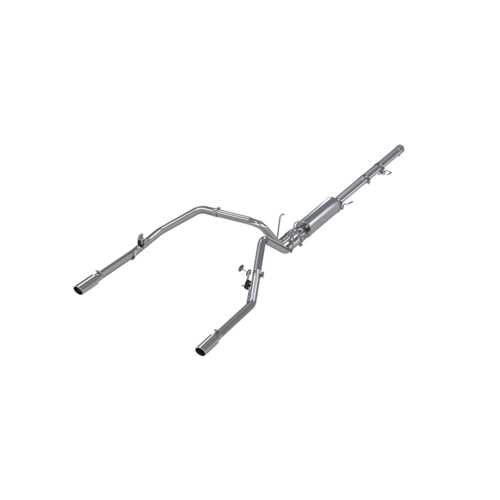 MBRP 3in. Cat-Back. 2.5in. Dual Split Rear Exit. AL (S5126AL)