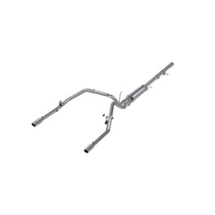 MBRP 3in. Cat-Back. 2.5in. Dual Split Rear Exit. AL (S5126AL)
